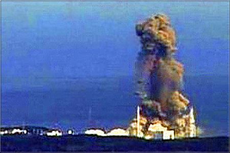 福島第１原発３号機爆発
