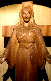 秋田の聖母像